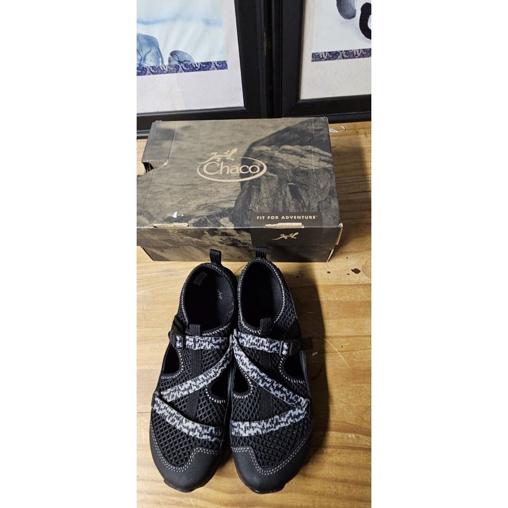 Chaco Unisex Odyssey Sport Sandal,‎ Black, 5 US kids